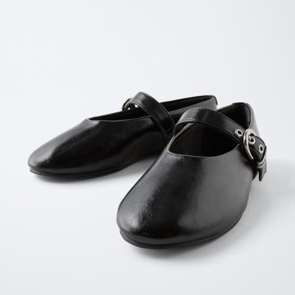 ZARA BUCKLE MARY JANES - Picture 3 of 6